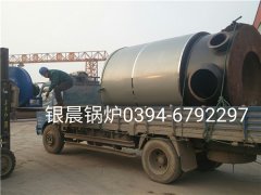 30万大卡生物质热风炉发货